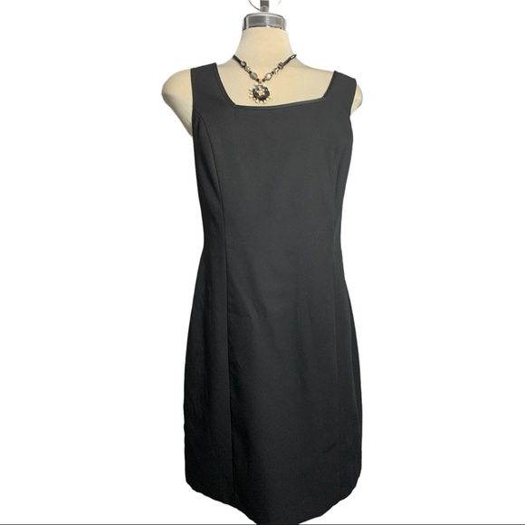 JS Collections Elegant Black Dress Size 14 - Picture 6 of 9
